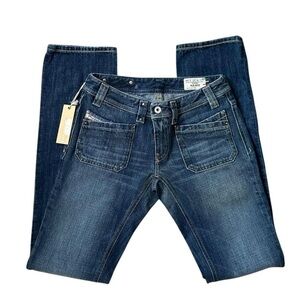 Insane Y2K  NWT Diesel Dark Wash Jeans Size 27